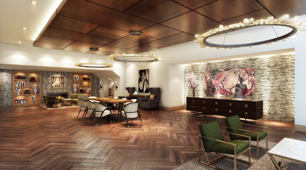 Hotel Zaza Houston Memorial City Inreriör bild
